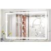 Image 1 : NEW KEONJINN 48 X 30 INCH BATHROOM LED MIRROR WITH