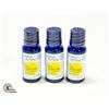 3 NEW BOTTLES OF LOTUS AROMA CLOVE ESSENTIAL OIL