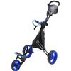 NEW UNBOXED KVV 3 WHEEL FOLDING GOLF PUSH CART