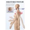 Image 2 : NEW REPACK HCY 69" POSEABLE MANNEQUIN WITH FULLY