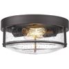 Image 1 : NEW FEMILA FLUSH MOUNT ORB LIGHT FIXTURE WITH