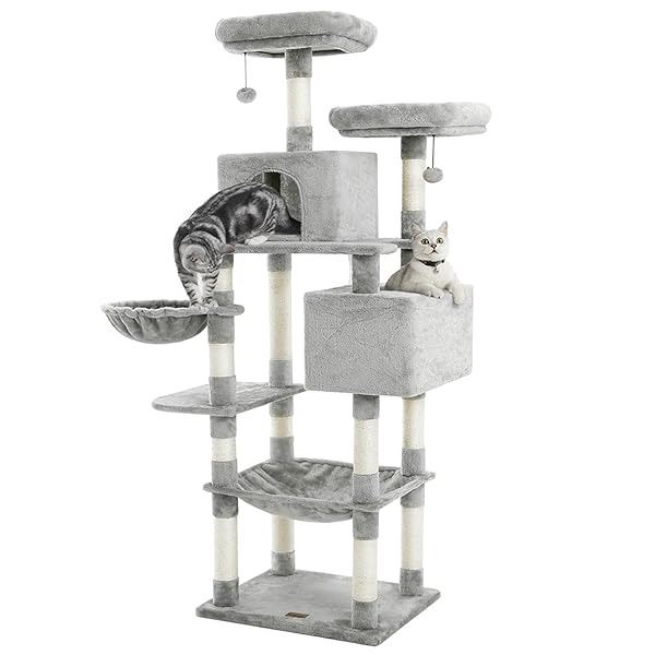 NEW KILODOR 65 INCH CAT TREE INCLUDES CONDOS, POST