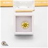 Image 1 : GRA CERTIFIED LEMON YELLOW MOISSANITE 10 MM