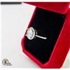 Image 2 : GRA CERTIFIED RING WITH 2.00 CARAT MOISSANITE COLO