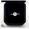 Image 1 : 1.00 CARAT CENTER SET IN CENTER OF HALO IN RING