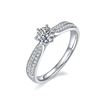 Image 5 : 0.5CT GRA CERTIFIED MOISSANITE 925 STERLING SILVER