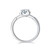 Image 8 : 0.5CT GRA CERTIFIED MOISSANITE 925 STERLING SILVER