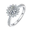Image 13 : 1 CT GRA CERTIFIED MOISSANITE 925 STERLING SILVER
