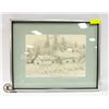 Image 1 : FRAMED SKETCH BY H RAYNOLDS '86