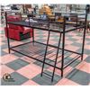 Image 2 : NEWLY ASSEMBLED DHP TWIN OVER TWIN METAL BUNK BED