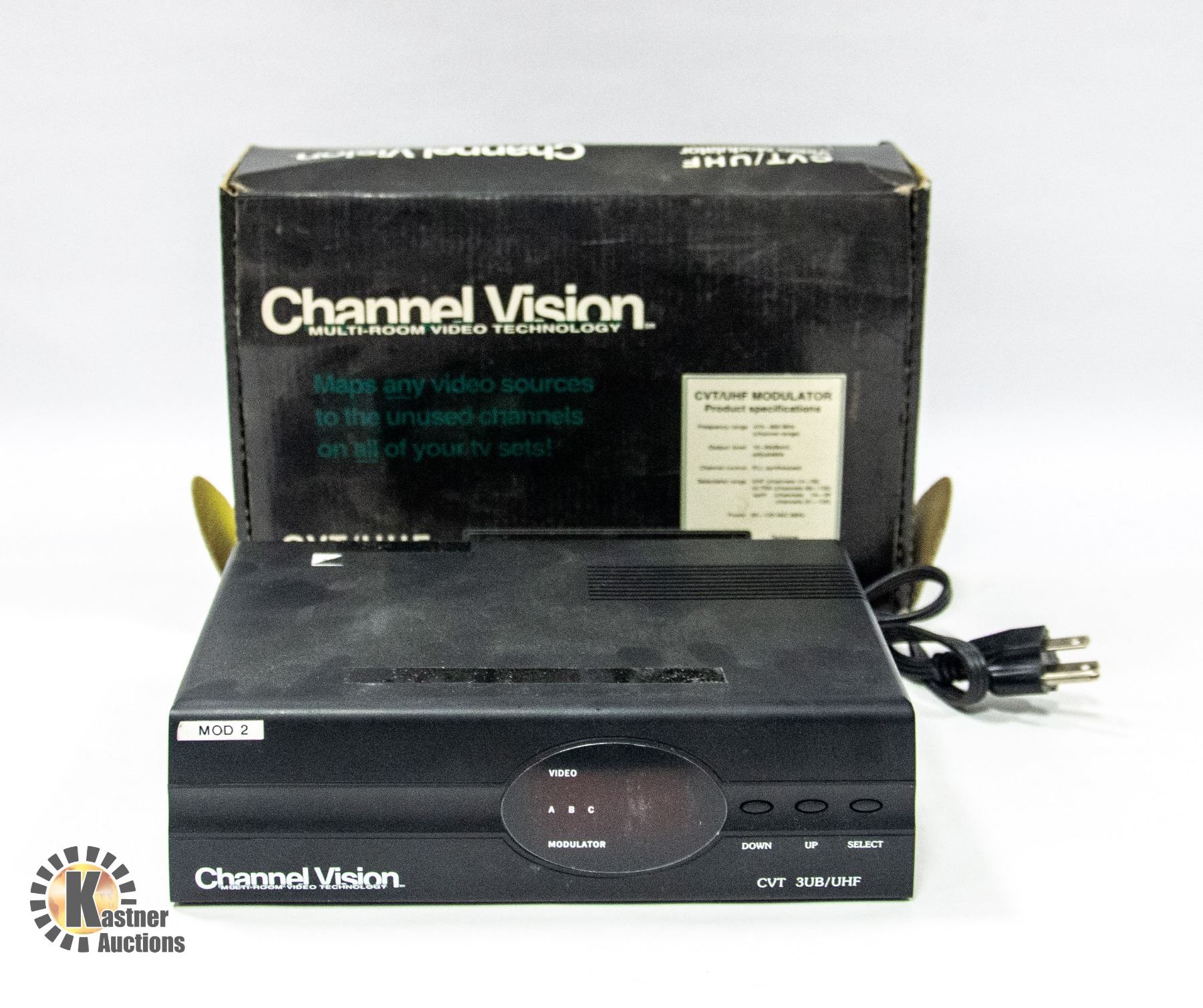 Channel Vision Cable Box CABLE CHANNEL VISION MODULATOR 2 WAYS MODEL CTV2