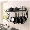 Image 1 : NEW UNPACKED KES 24"X10" KITCHEN POT RACK