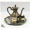 Image 1 : SILVER PLATED TEA SET