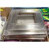Image 1 : 4 THICK SILVER/WOOD HEAVY FRAMES 13"X13"-16"X24