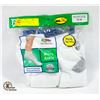 Image 1 : ANKLE SOCKS WHITE 12-16 SIZE 6-PACK FRUIT OF LOOM