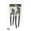 Image 1 : 2 PIECE GROOVE JOINT PLIER SET