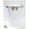 Image 1 : NEW 24 QT STERILITE UTILITY GARBAGE CAN W/ LID