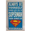 Image 1 : CANVAS SUPERMAN WALL HANGING