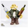 Image 1 : LARGE CERAMIC SOMMELIER. HOLDS BOTTLES