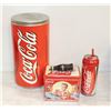 Image 1 : BOX OF ASSORTED COCA COLA COLLECTIBLES