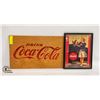 Image 1 : LOT OF 2 COCA COLA WALL HANGINGS