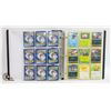 BINDER OF POKEMON COLLECTOR CARDS WITH HOLOS