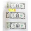 Image 1 : 6 UNITED STATES TWO DOLLAR BILLS