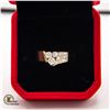 Image 1 : 1.00 CARAT DIAMONDS PAVE SET DIAMONDS SET IN 14 KT