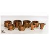 Image 1 : 8 PC COPPER AND BRASS SET