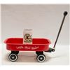 Image 1 : METAL TOY WAGON 8 INCHES X 12.5 INCHES