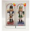 Image 1 : WOODEN MOTION MUSICAL NUT CRACKERS 11 INCH TALL