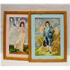 Image 1 : 2 - 20 X 27 WOODEN FRAMED NEEDLEPOINT PICTURES