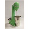 Image 1 : VTG. HAMILTON BEACH GREEN MILKSHAKE