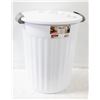 Image 1 : NEW 24 QT STERILITE UTILITY GARBAGE CAN W/ LID