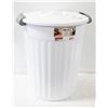 Image 1 : NEW 24 QT STERILITE UTILITY GARBAGE CAN W/ LID