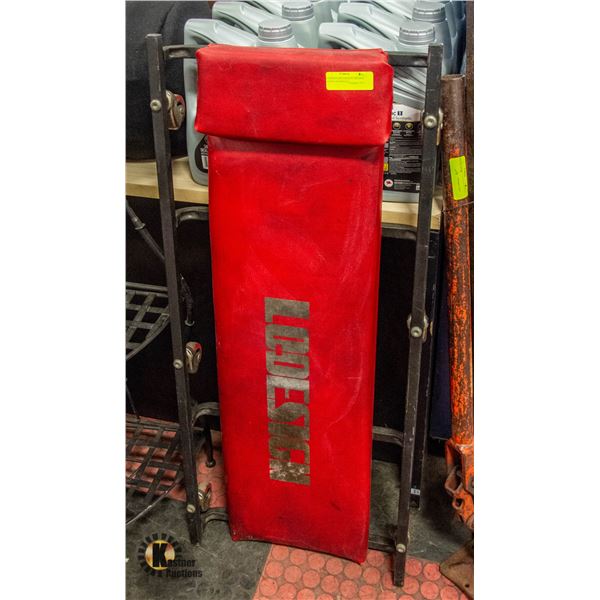 LO-DESIGN MECHANIC'S CREEPER PADDED ON WHEELS