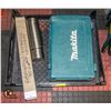 Image 1 : EMPTY MAKITA DRILL CASE PLUS NEW 24" FLUORESCENT