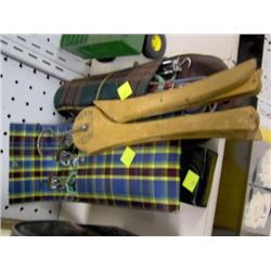 LOT OF OLD FOLDING HANGERS