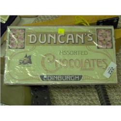 DUNCAN'S CHOCOLATE AD
