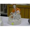 Image 1 : VICTORIAN STAFFORDSHIRE FIGURINE"LITTLE RED RIDING HOOD"