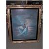 Image 1 : FRAMED PEGASUS PRINT ON CANVASS