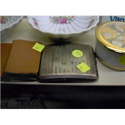 CIGARETTE CASE WITH 2 OLD CIGARETTES