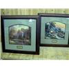 Image 2 : #11342  FRAMED PRINT "THE MOUNTAINS DECLARE HIS GLORY" THOMAS KINKADE