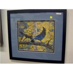 #9353  LIMITED EDITION PRINT "REGAL BLUE" ANDREW KISS