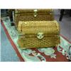 Image 1 : SMALL WHICKER TREASURE CHEST