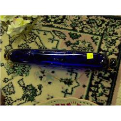 19TH CENTURY BISTOL GLASS ROLLING PIN