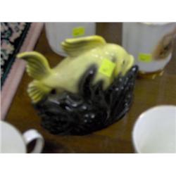 PORCELAIN FISH PLANTER