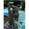 Image 1 : ORIENTAL CARVED FISHERMAN
