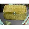 Image 1 : LARGE WICKER TREASURE CHEST
