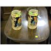 Image 1 : (2) BEER STEINS